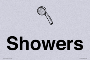 Dementia Showers sign